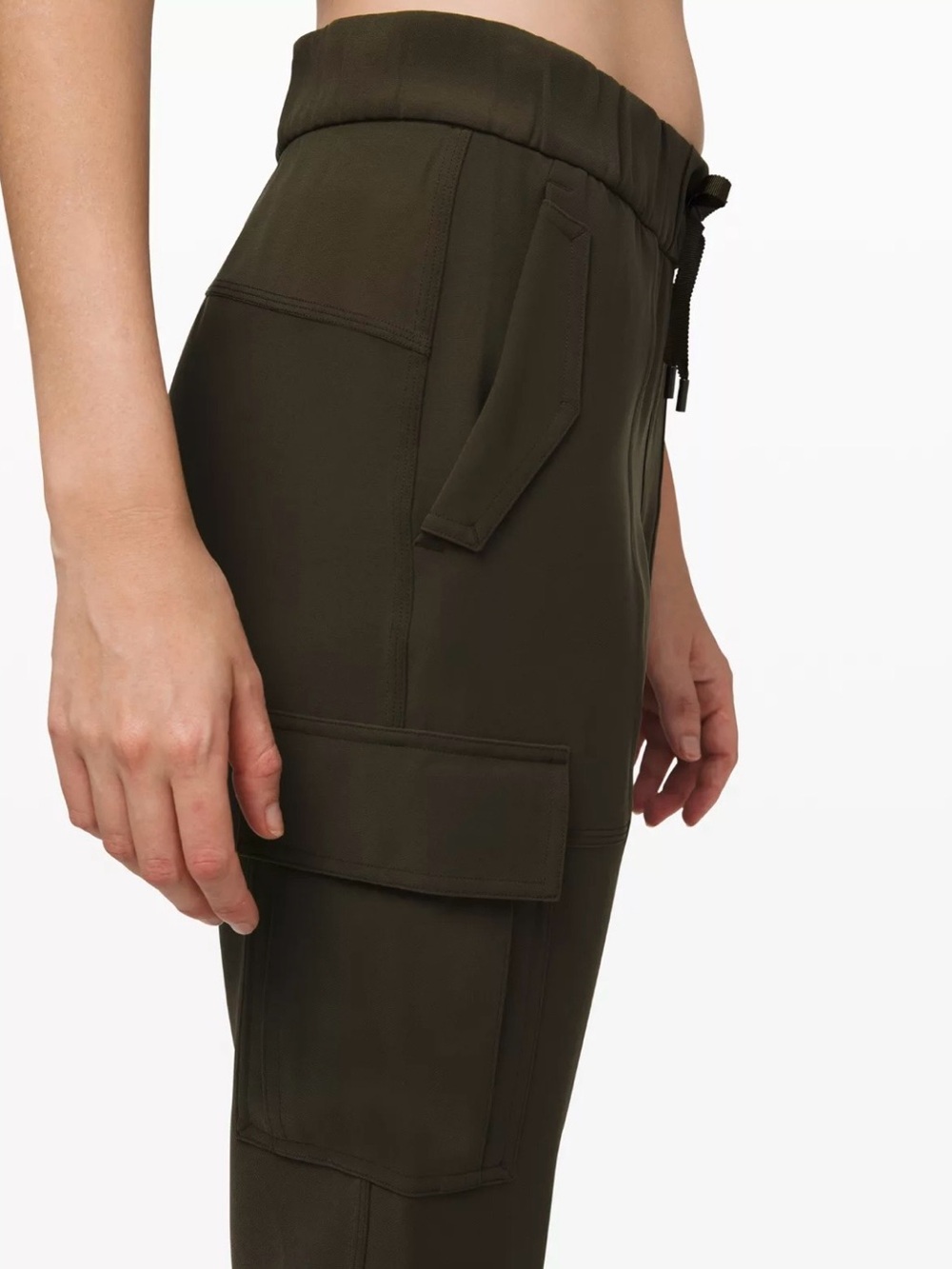 lululemon Ready Set Cargo Dark Olive Cargo Pants